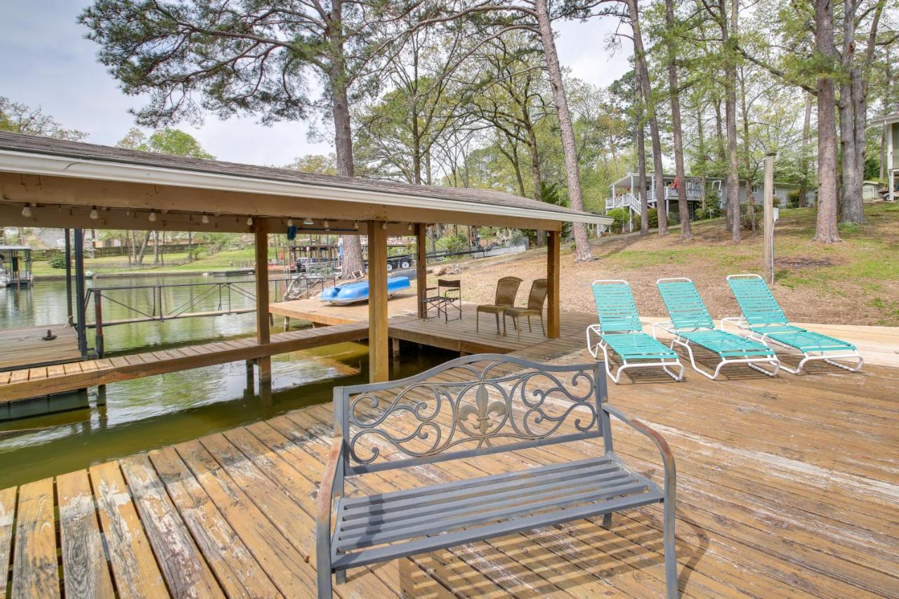 Cozy Lake Cabin With Dock In Hot Springs Natl Park Villa Lake Hamilton Exterior photo